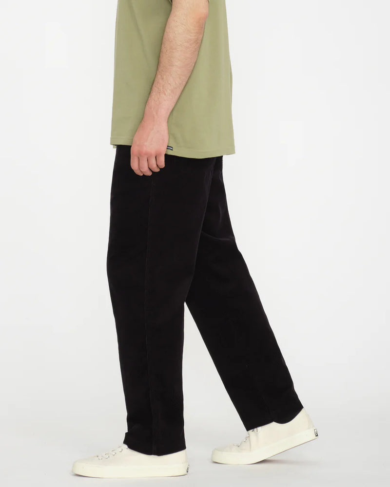 Load image into Gallery viewer, Volcomc Men&#39;s Psychstone Elasticated Waist Pants Black A1212401_BLK
