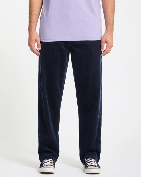 Volcom Men's Psychstone Elasticated Waist Pants Navy A1212401-NVY