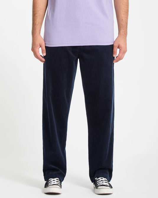 Volcom Men's Psychstone Elasticated Waist Pants Navy A1212401-NVY