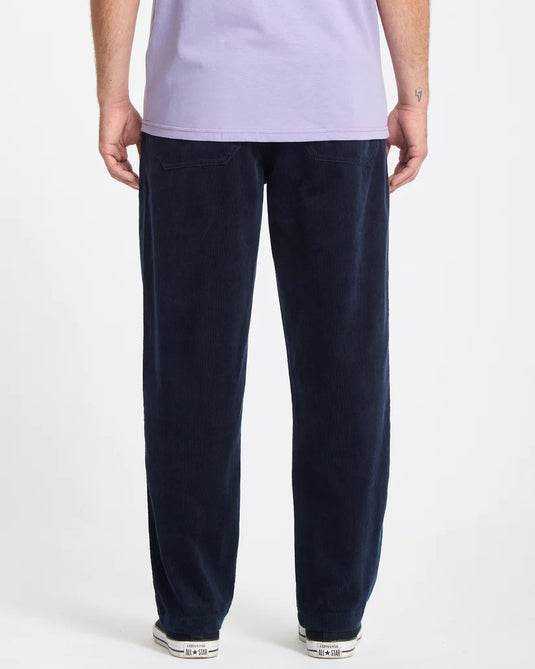 Volcom Men's Psychstone Elasticated Waist Pants Navy A1212401-NVY