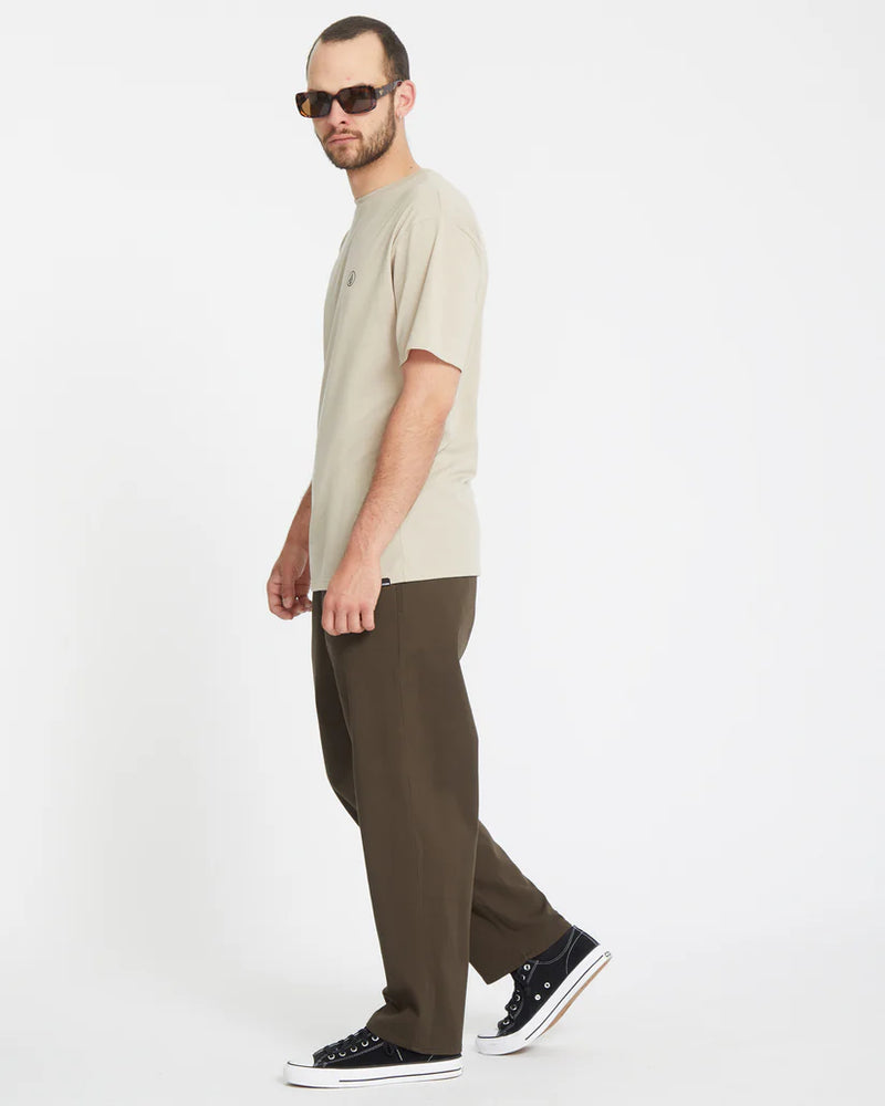 Load image into Gallery viewer, Volcom Men&#39;s Freazy Loos Elasticated Waist Pants Wren A1232408_WRE
