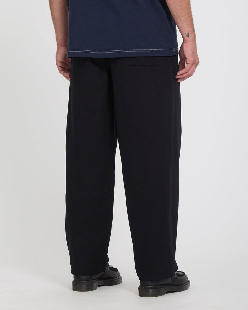 Load image into Gallery viewer, Volcom Men's Freazy Loose Pants Black A1232601-BLK
