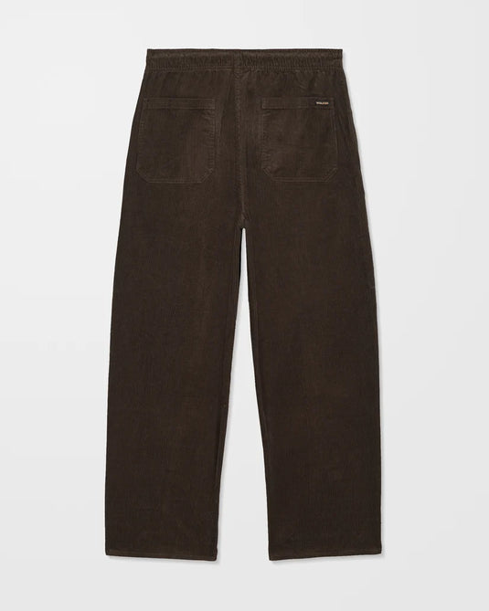 Volcom Men's Freazy Loose Corduroy Trousers Wren A1232602-WRE