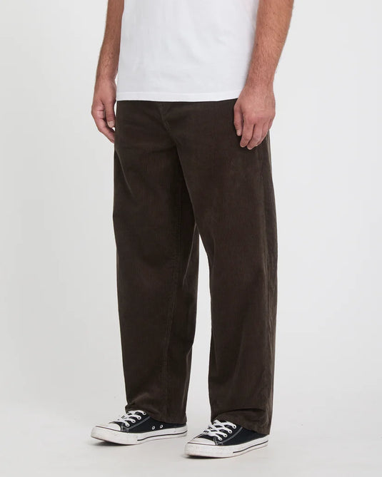 Volcom Men's Freazy Loose Corduroy Trousers Wren A1232602-WRE