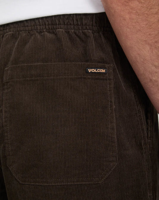 Volcom Men's Freazy Loose Corduroy Trousers Wren A1232602-WRE