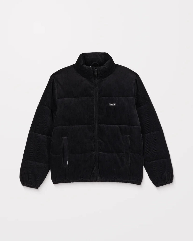 Load image into Gallery viewer, Volcom Men&#39;s Walltz Corduroy Jacket Black A1732400_SCB
