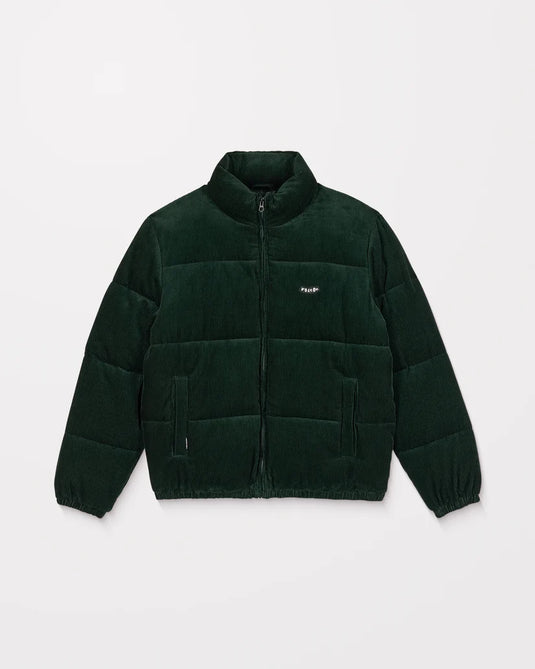 Volcom Men's Walltz Corduroy Jacket Scarab A1732400_SCB