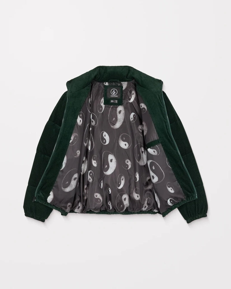 Load image into Gallery viewer, Volcom Men&#39;s Walltz Corduroy Jacket Scarab A1732400_SCB
