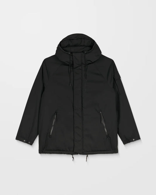 Volcom Men's Stoke Stone II 10K Jacket Black A1732407_BLK
