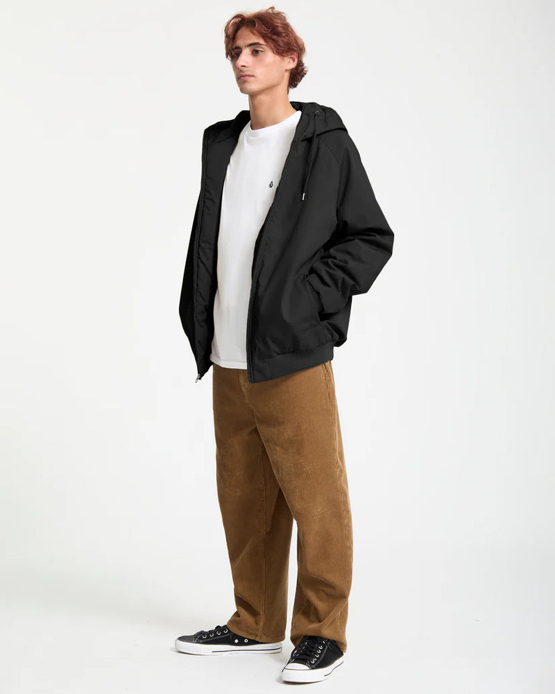 Load image into Gallery viewer, Volcom Men&#39;s Hernan 10K Jacket Black A1732408_BLK
