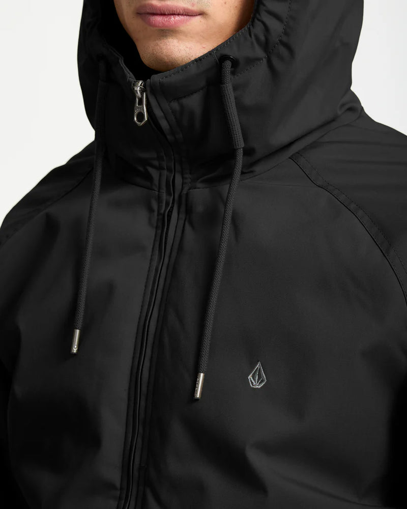 Load image into Gallery viewer, Volcom Men&#39;s Hernan 10K Jacket Black A1732408_BLK
