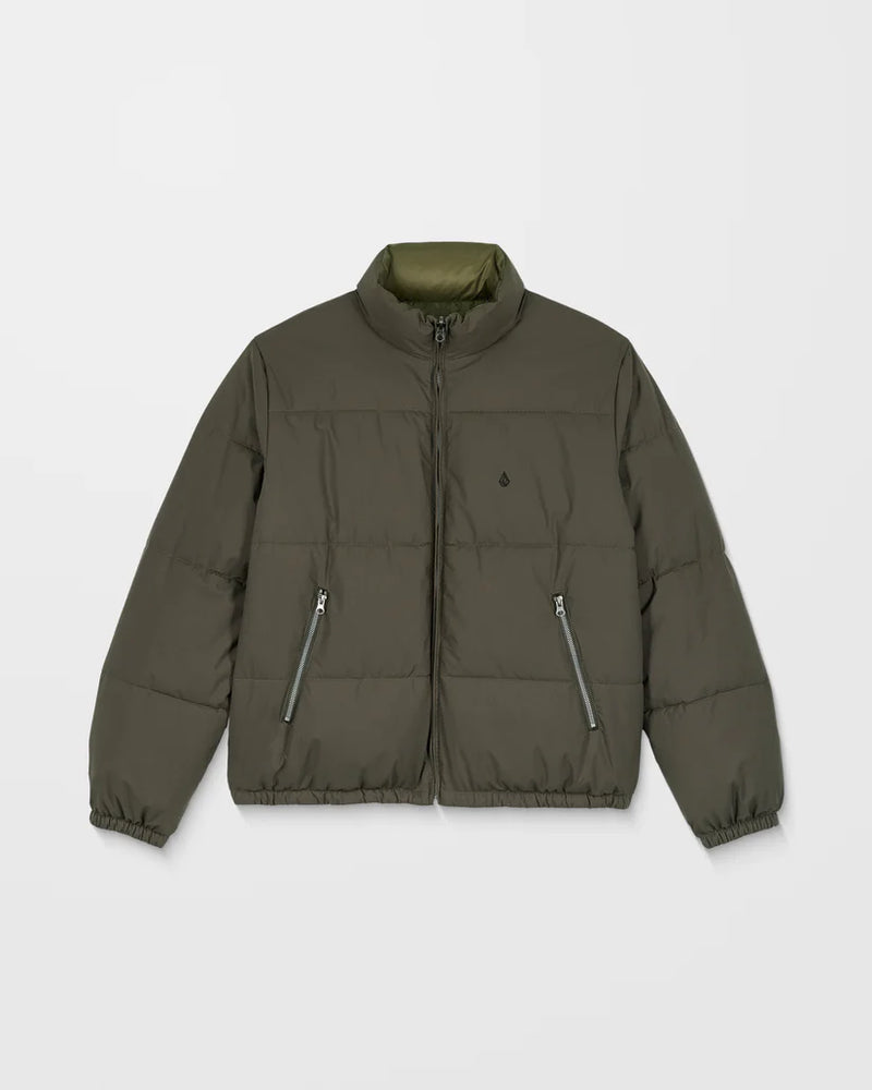 Load image into Gallery viewer, Volcom Men&#39;s Fillmoore Jacket Wintermoss A1732501-WMS
