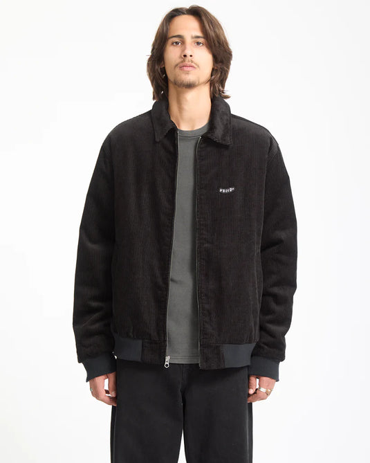 Volcom Men's Kurtis Jacket Black A1732503_BLK