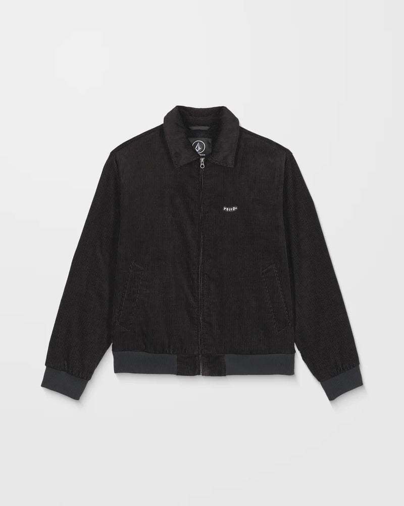 Load image into Gallery viewer, Volcom Men&#39;s Kurtis Jacket Black A1732503_BLK
