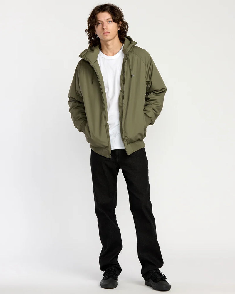 Load image into Gallery viewer, Volcom Men's Herman 10K Jacket Wintermoss A1732601-WMS
