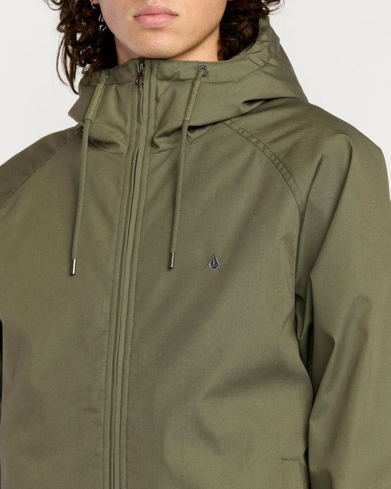 Load image into Gallery viewer, Volcom Men's Herman 10K Jacket Wintermoss A1732601-WMS
