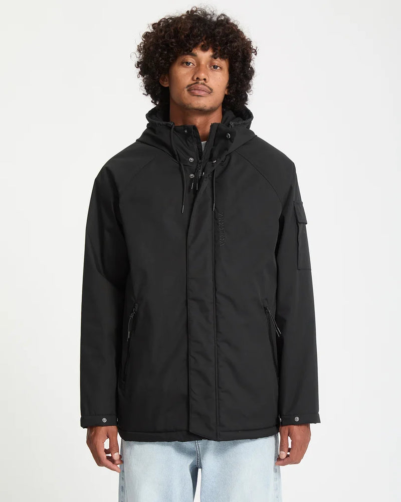 Load image into Gallery viewer, Volcom Men's Stoke Stone II 10K Jacket Black A1732603-BLK

