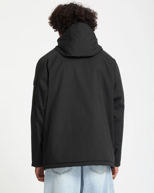 Volcom Men's Stoke Stone II 10K Jacket Black A1732603-BLK