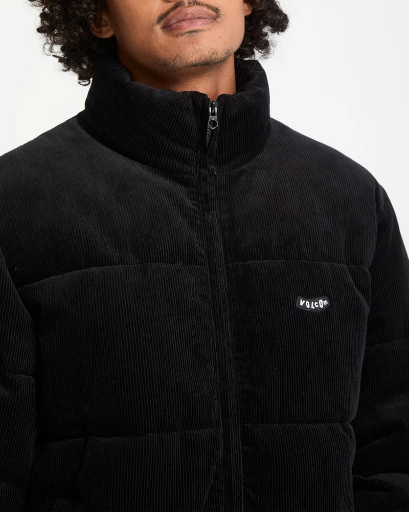 Load image into Gallery viewer, Volcom Men's Walltz Corduroy Jacket Black A1732606-BLK
