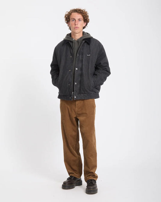 Volcom Men's Stonewish Jacket Black A1732607-BLK