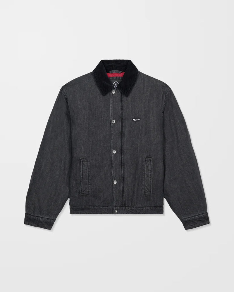 Load image into Gallery viewer, Volcom Men's Stonewish Jacket Black A1732607-BLK
