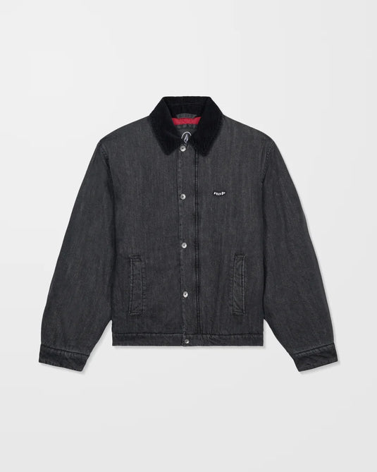 Volcom Men's Stonewish Jacket Black A1732607-BLK