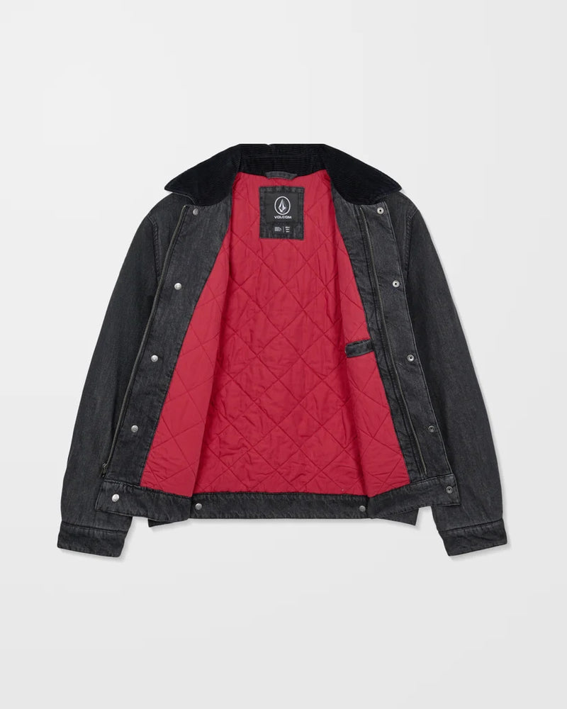 Load image into Gallery viewer, Volcom Men's Stonewish Jacket Black A1732607-BLK
