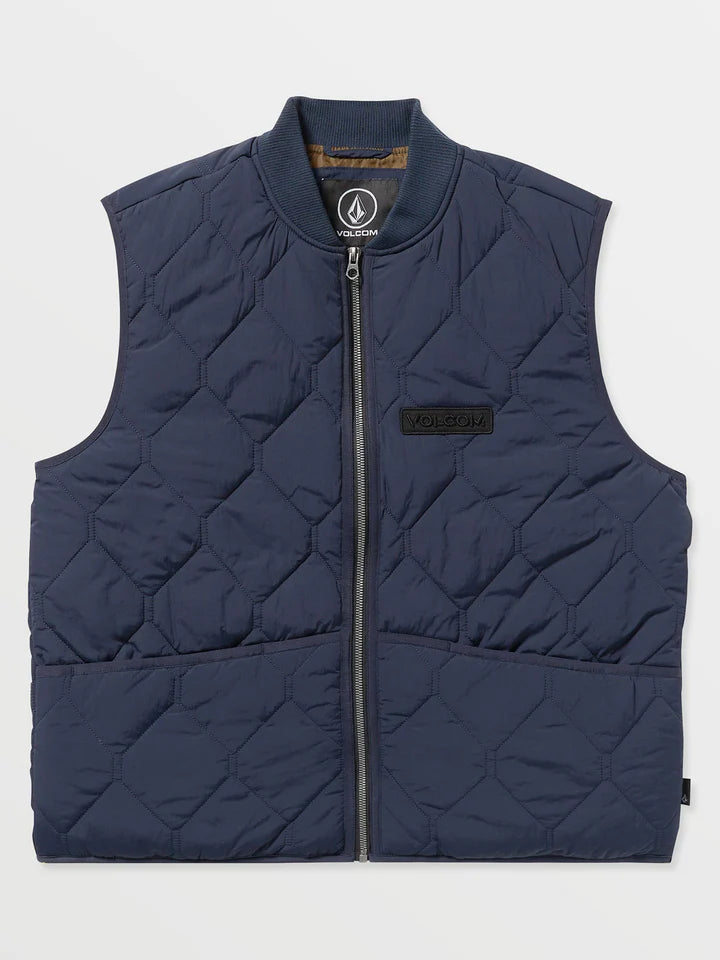 Load image into Gallery viewer, Volcom Men&#39;s Donsonic Vest Navy A1832500-NVY

