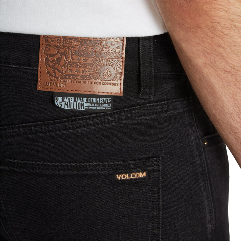Load image into Gallery viewer, Volcom Vorta Demin Black Out A1912302-BKO
