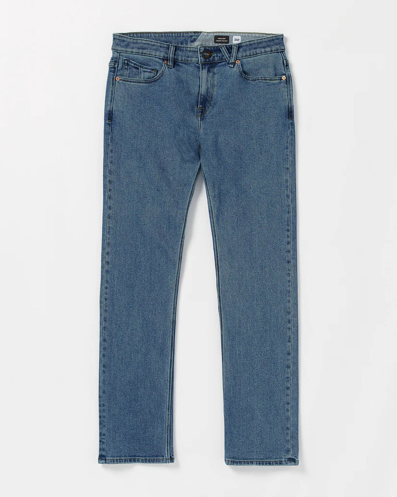 Load image into Gallery viewer, Volcom Men&#39;s Solver Denim Washed Blue A1912303-WBU
