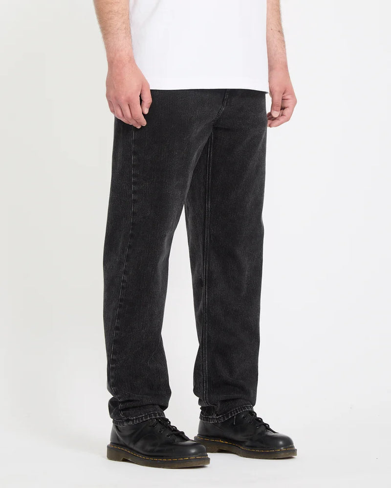 Load image into Gallery viewer, Volcom Men's Fivedown Jeans Blackity Black A1912615-BBK
