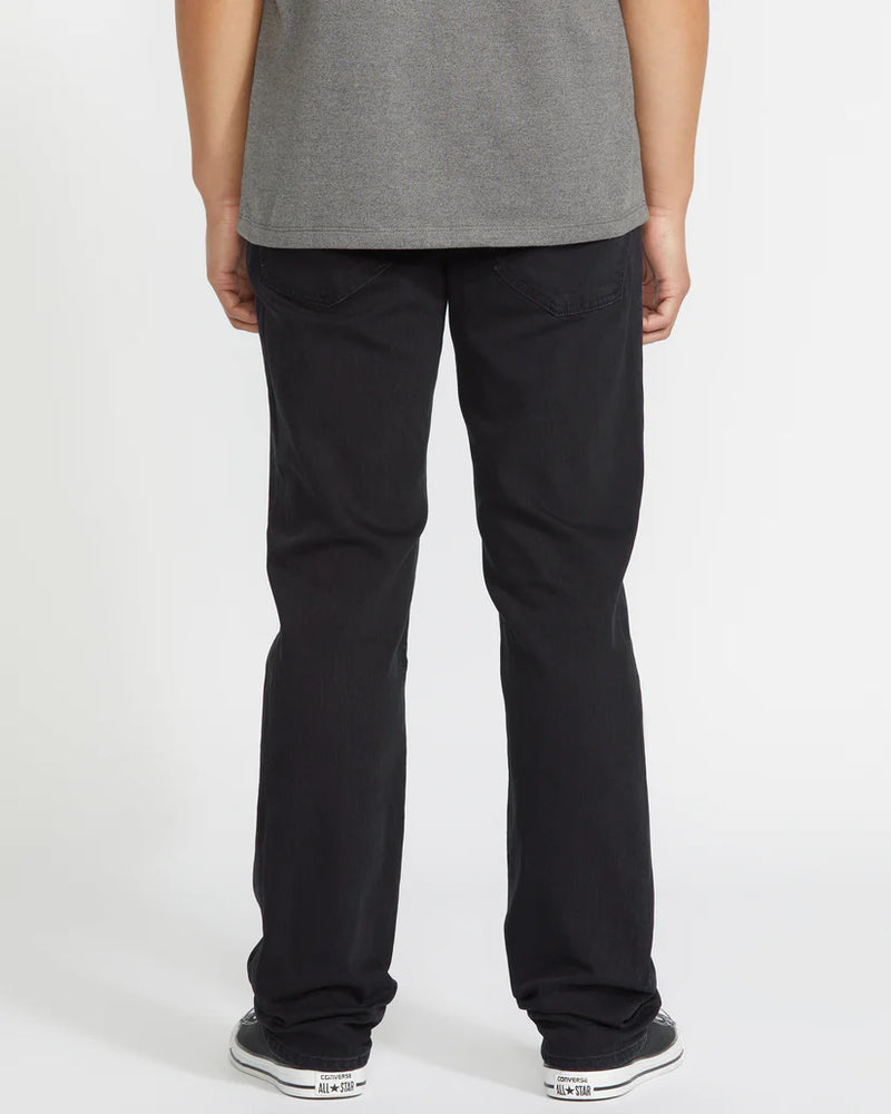 Load image into Gallery viewer, Volcom Men's Solver Jeans Black Out A1912617-BKO
