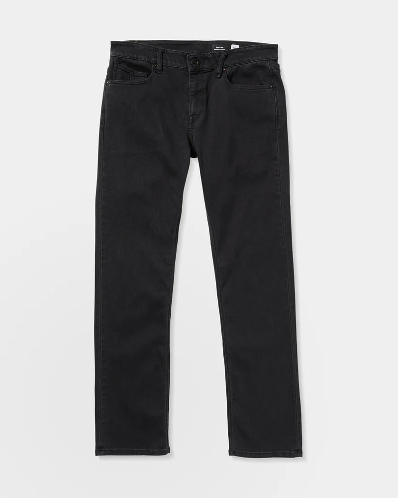 Load image into Gallery viewer, Volcom Men's Solver Jeans Black Out A1912617-BKO
