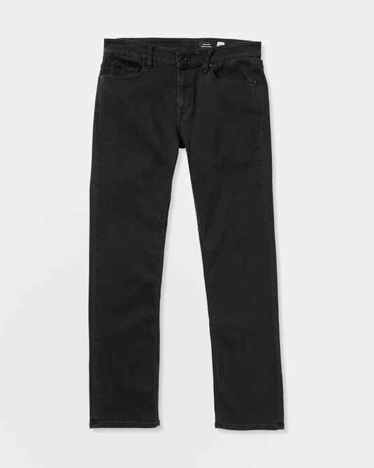 Volcom Men's Solver Jeans Black Out A1912617-BKO