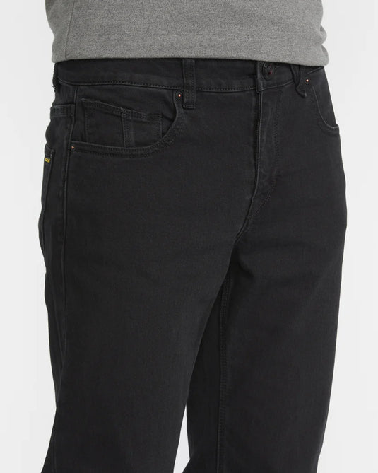 Volcom Men's Solver Jeans Black Out A1912617-BKO