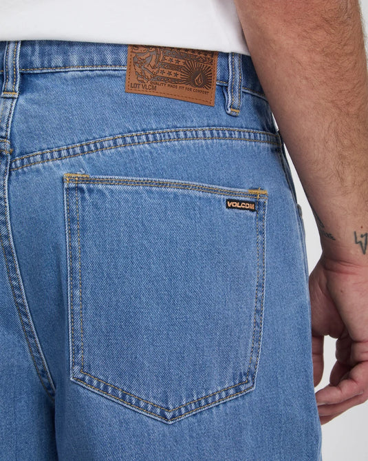 Volcom Men's Billow Jeans Cali Blue A1912618-CBU