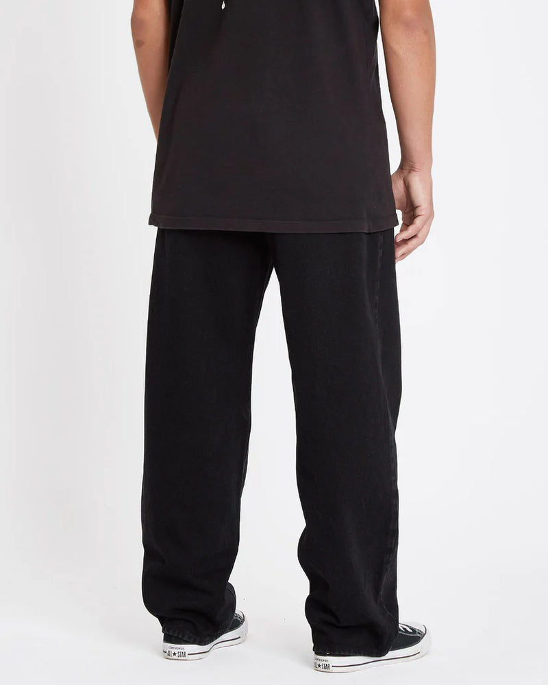 Load image into Gallery viewer, Volcom Men&#39;s Billow Jeans Black A1932508_BLK
