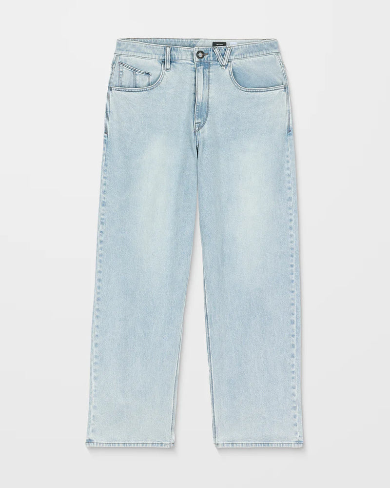 Load image into Gallery viewer, Volcom Men&#39;s Billow Jeans Desert Dirt Indigo A1932205_DDN
