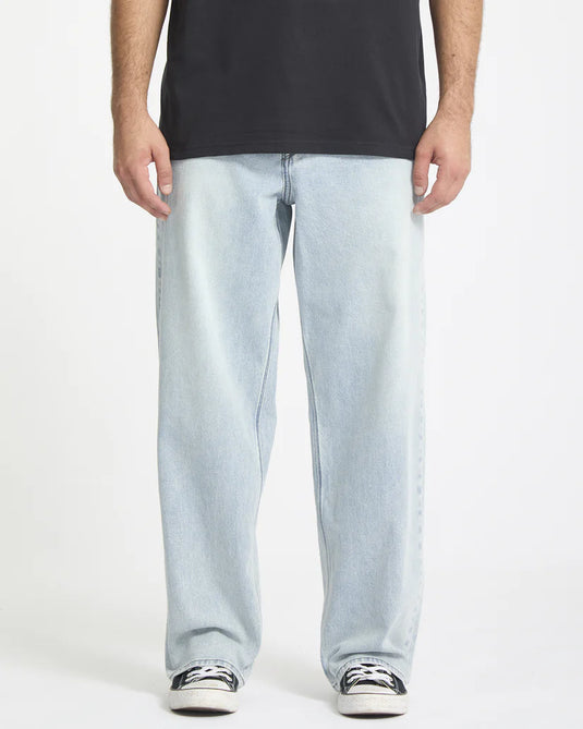 Volcom Men's Billow Jeans Desert Dirt Indigo A1932205_DDN