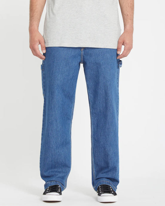 Volcom Men's Kraftsman II Jeans Bold Blue A1932401_BDL