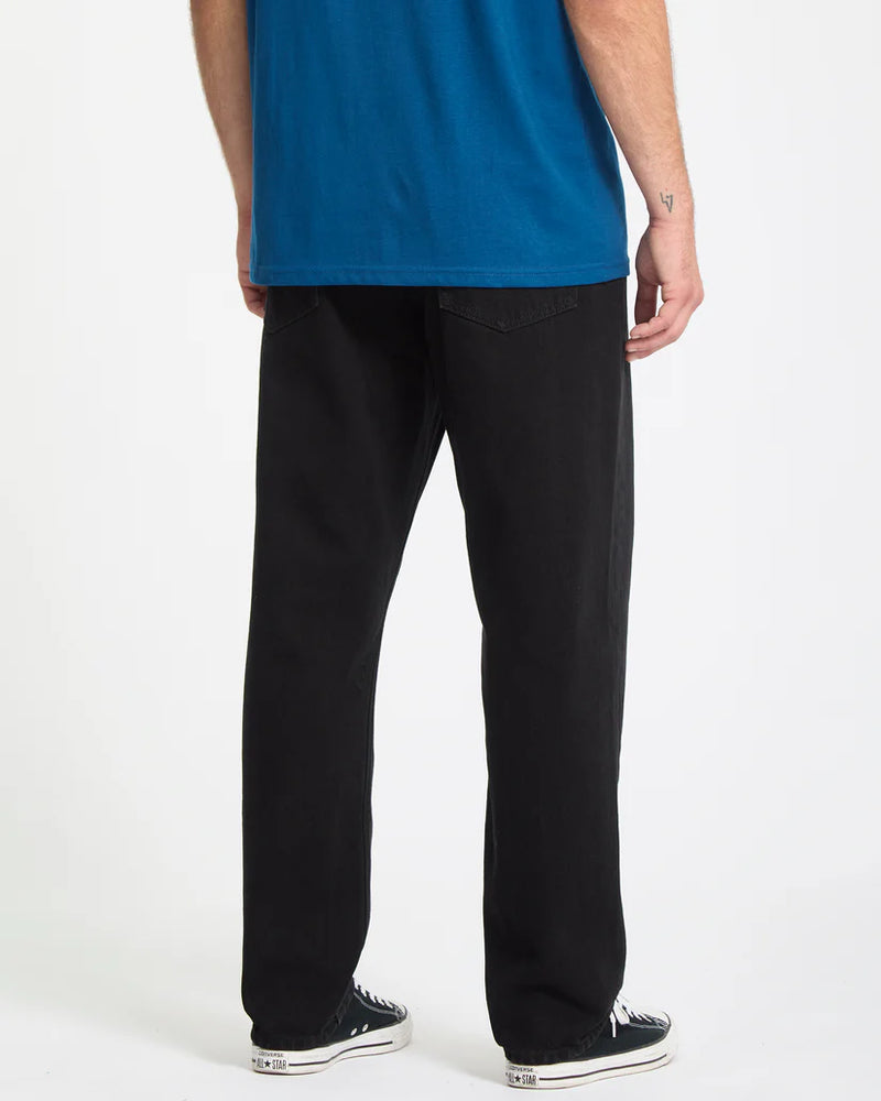 Load image into Gallery viewer, Volcom Men&#39;s Fivedown Jeans Black A1932502-BLK

