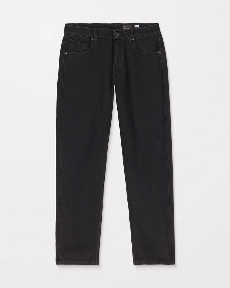 Load image into Gallery viewer, Volcom Men&#39;s Fivedown Jeans Black A1932502-BLK
