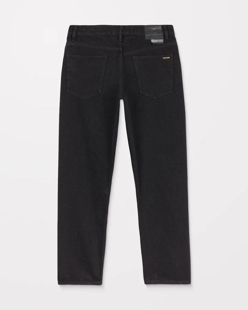 Load image into Gallery viewer, Volcom Men&#39;s Fivedown Jeans Black A1932502-BLK
