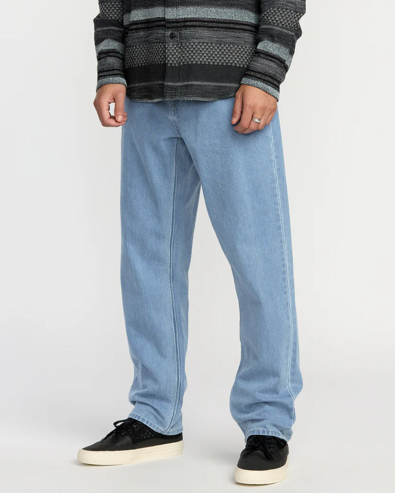 Load image into Gallery viewer, Volcom Men&#39;s Fivedown Jeans Camper Blue A1932502-CMP
