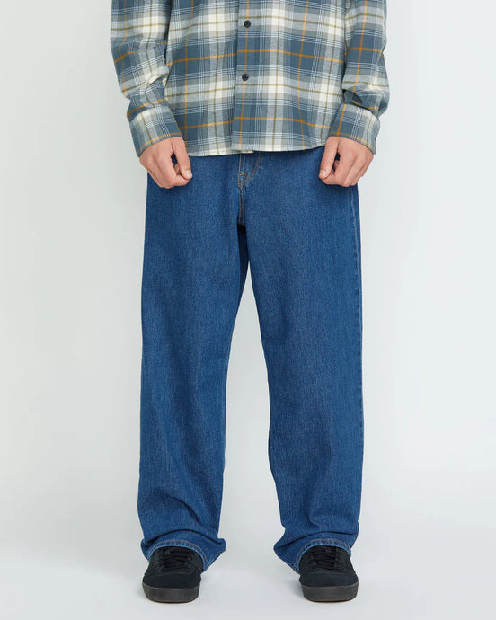 Volcom Men's Billow Jeans Bold Blue A1932508_BDL