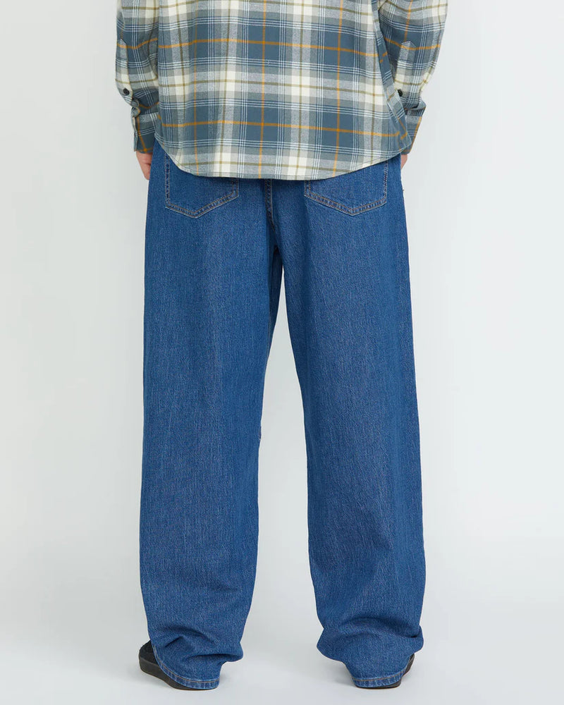 Load image into Gallery viewer, Volcom Men&#39;s Billow Jeans Bold Blue A1932508_BDL
