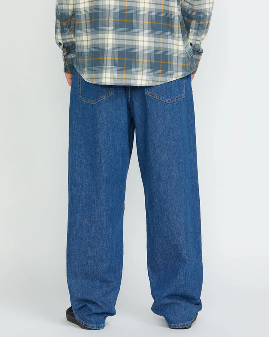 Volcom Men's Billow Jeans Bold Blue A1932508_BDL