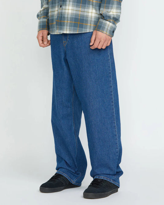 Volcom Men's Billow Jeans Bold Blue A1932508_BDL