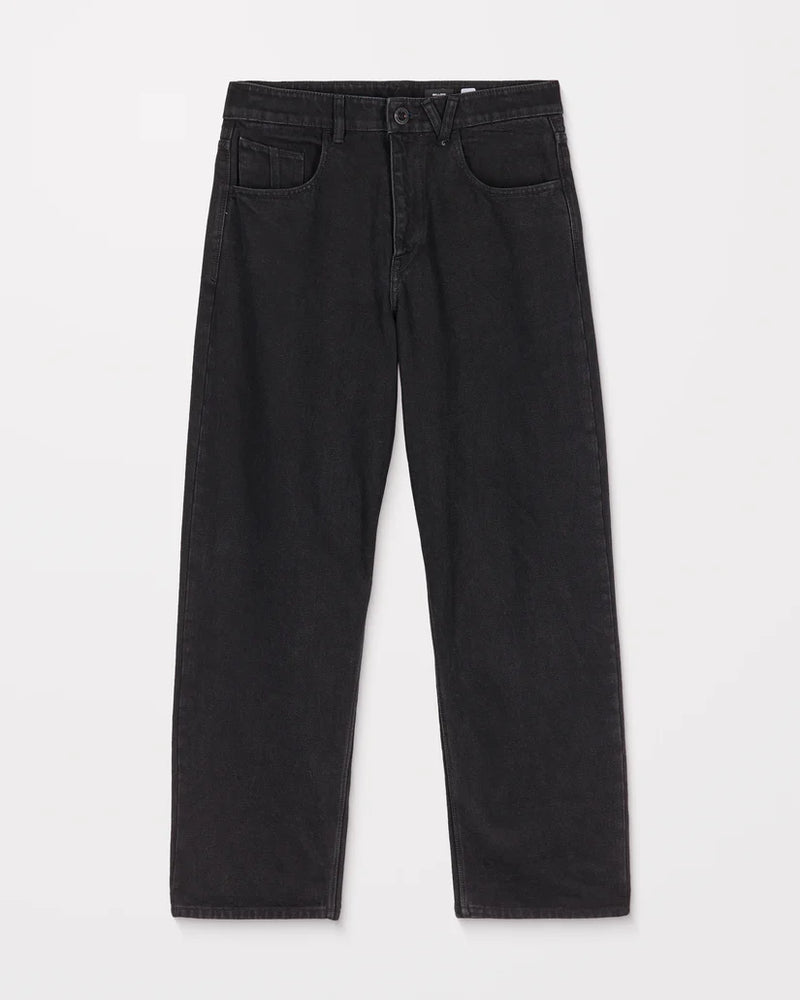 Load image into Gallery viewer, Volcom Men&#39;s Billow Jeans Black A1932508_BLK
