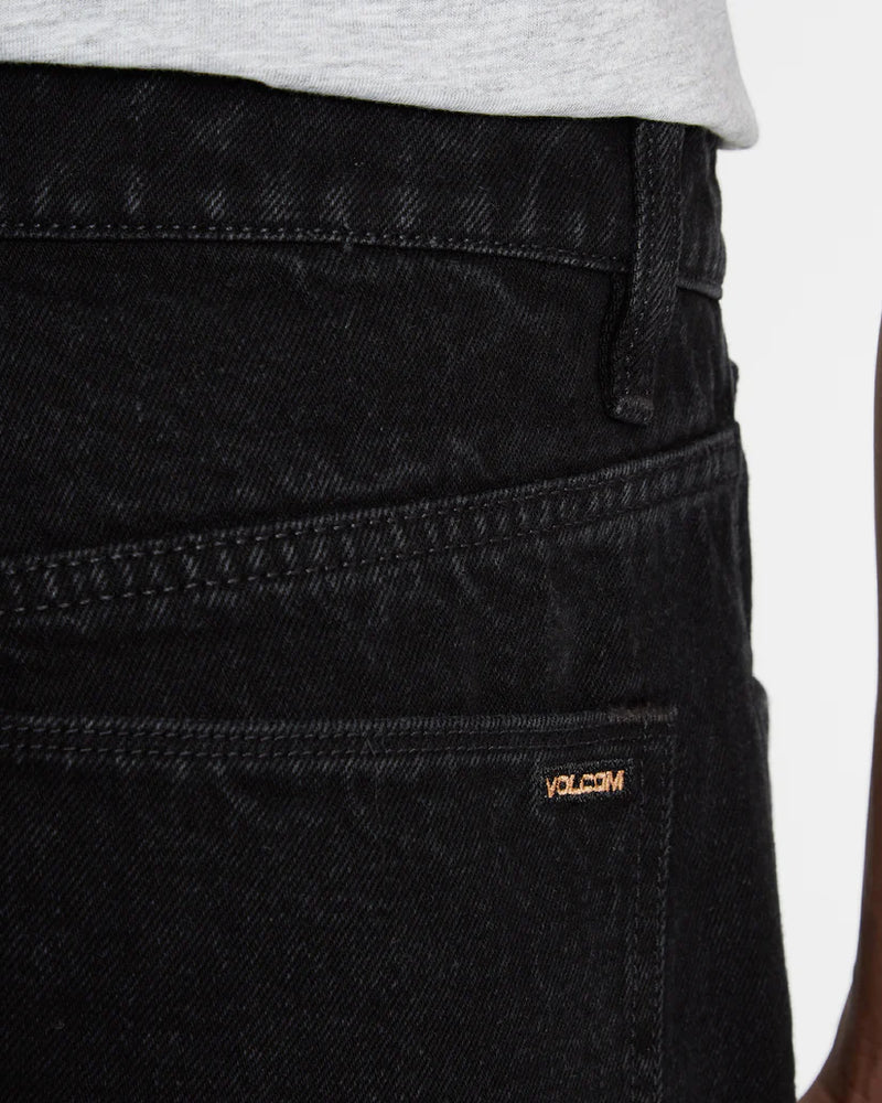 Load image into Gallery viewer, Volcom Men&#39;s Billow Jeans Black A1932508_BLK
